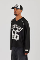 Long Sleeve Mesh 86 Jersey - Black