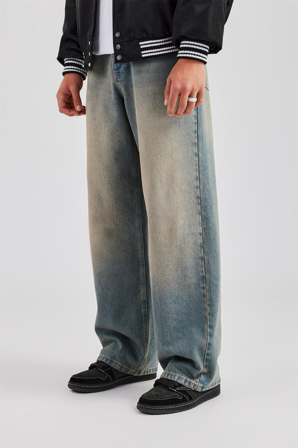 Baggy Fit Jeans - Antique Wash