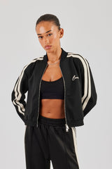 Taping Bomber Jacket - Black