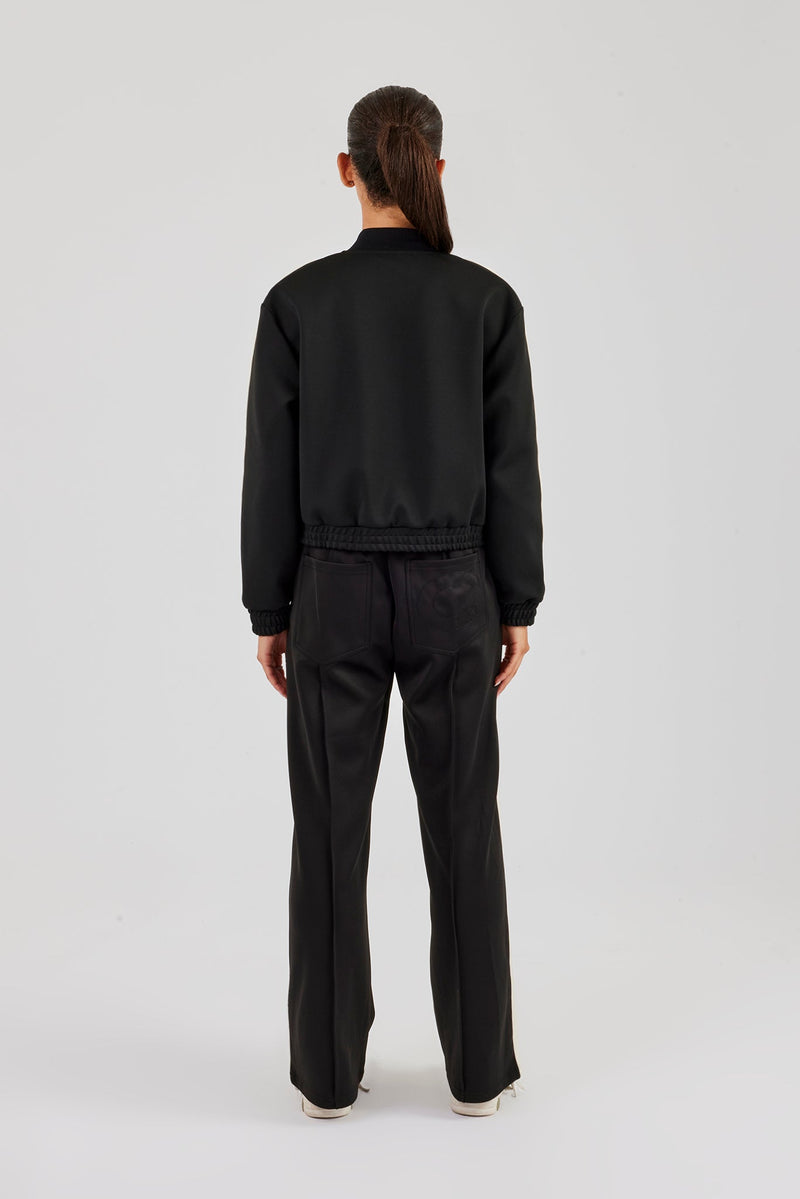 Taping Bomber Tracksuit - Black