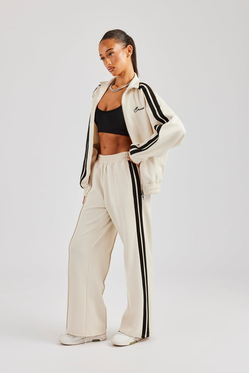 Zip Through Taping Tracksuit - Off White