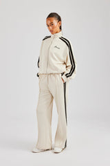 Taping Straight Leg Track Pant - Off White