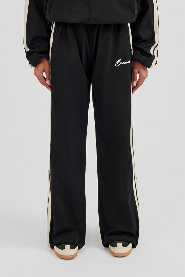 Nylon Taping Jogger - Black