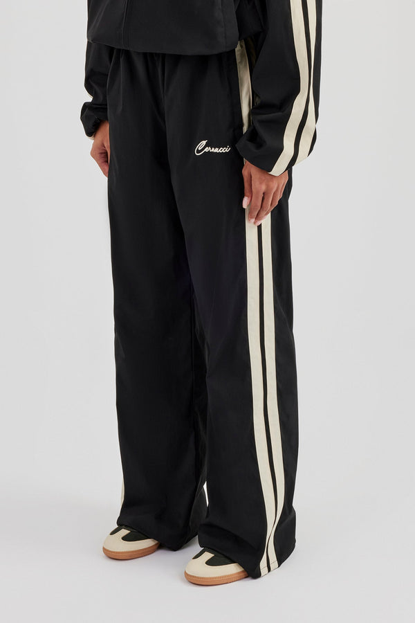 Nylon Taping Jogger - Black