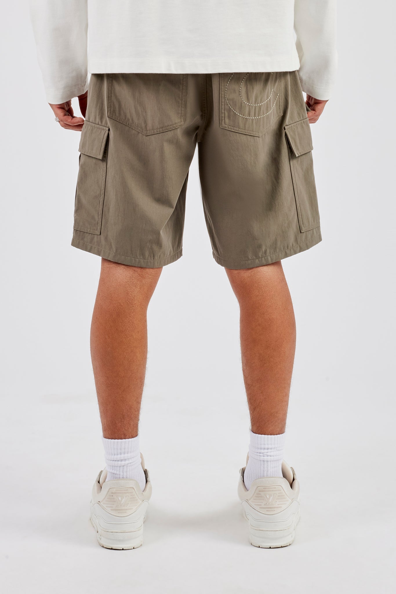 パンツ everyone XL nylon utility cargo shorts Relaxed Cargo Nylon Short - Khaki | Mens Shorts | Shop Cargo