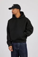 Scuba Boxy Hoodie  - Black