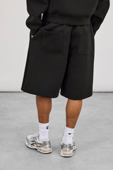 Scuba Boxy Hoodie & Jort - Black