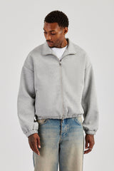 Scuba Funnel Neck Jacket - Grey
