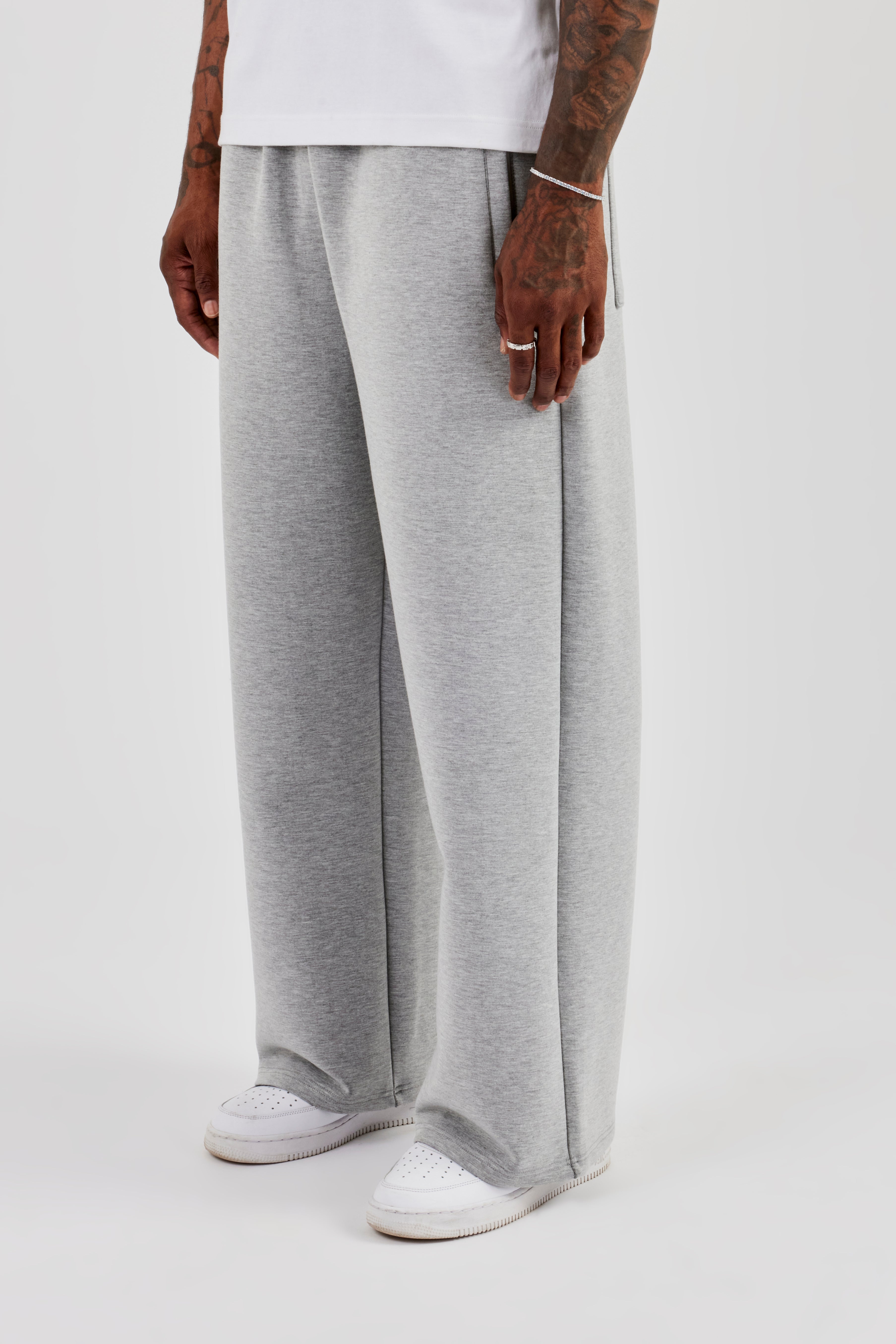 Scuba Baggy Leg Trouser - Grey