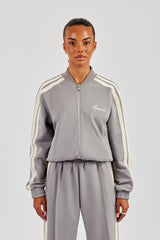 Taping Bomber Jacket - Grey