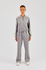 Taping Bomber Jacket & Tailored Trousers - Grey