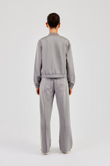 Taping Bomber Tracksuit - Grey