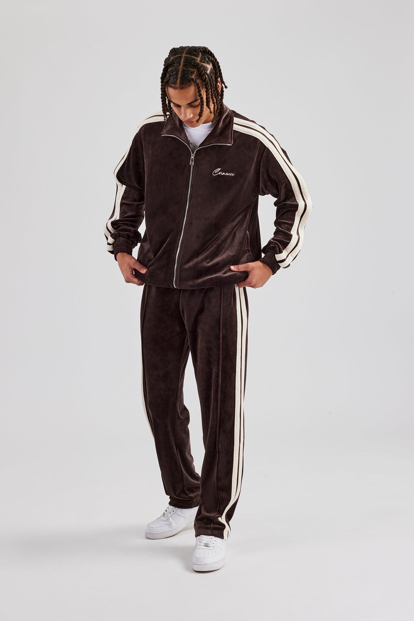 ジャケット・アウター archive velours tracker jacket y2kgrunge Velvet Track Jacket – HUMBLE REPRODUCTION