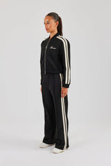 Taping Bomber Jacket & Tailored Trousers - Black