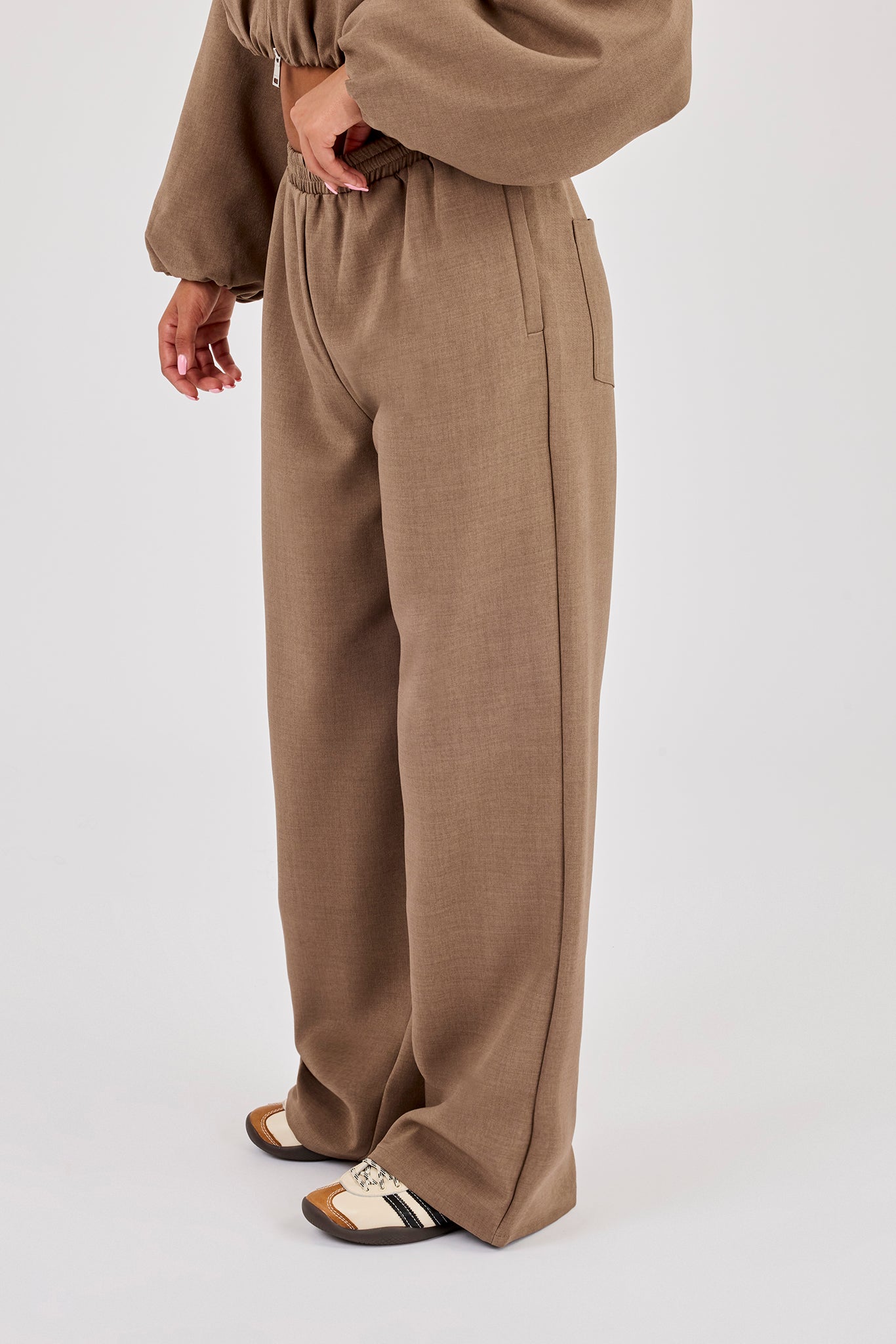 Twill Trouser - Taupe
