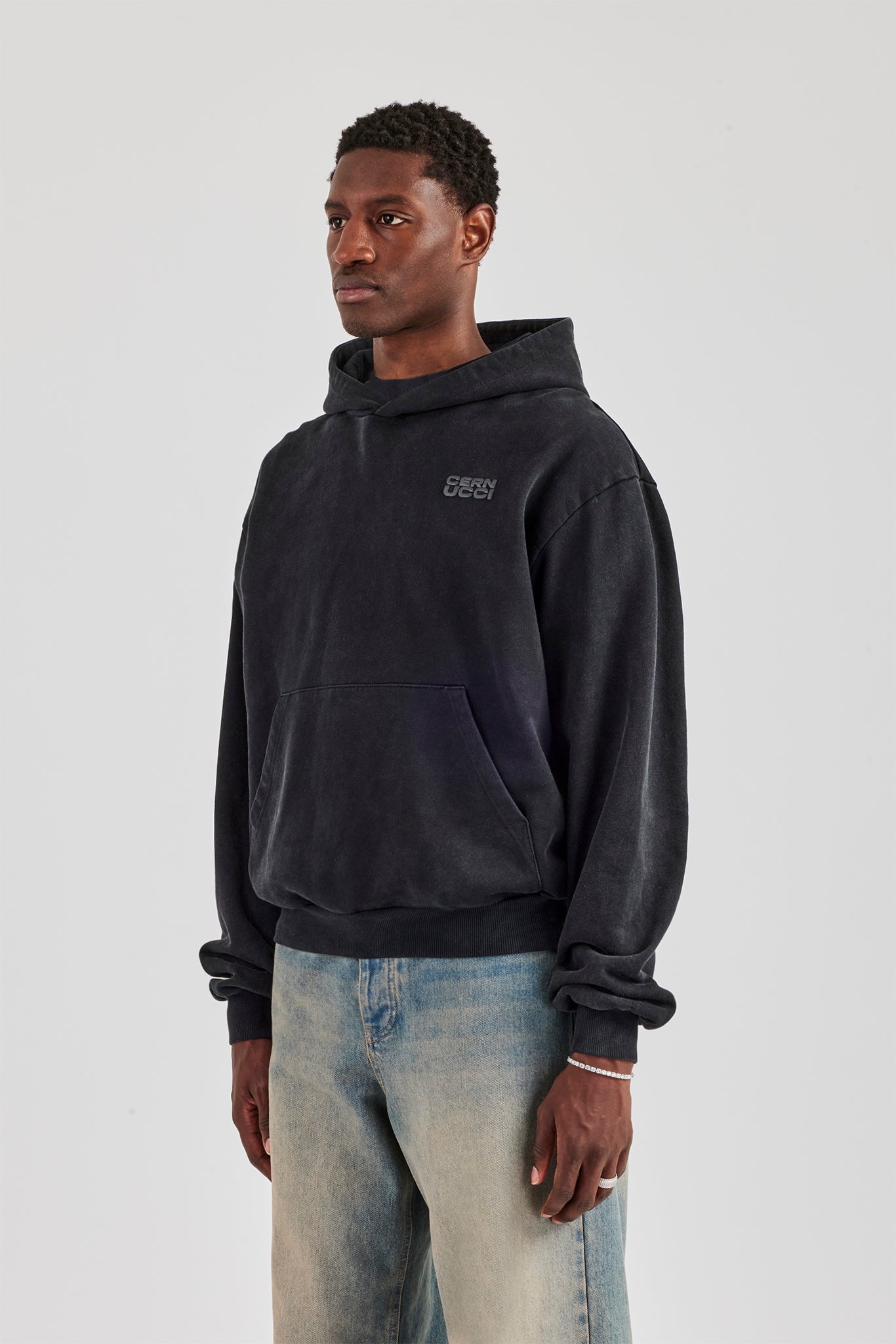 トップス WASHED HEAVY WEIGHT HOODED SWEAT SHIRT Washed Hoodie - Black | Mens Hoodies & Sweats | Shop Sweaters at