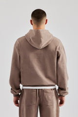 Washed Hoodie - Taupe