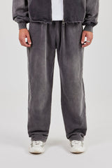 Washed Relaxed Jogger - Grey