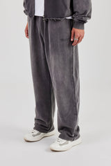 Washed Relaxed Jogger - Grey