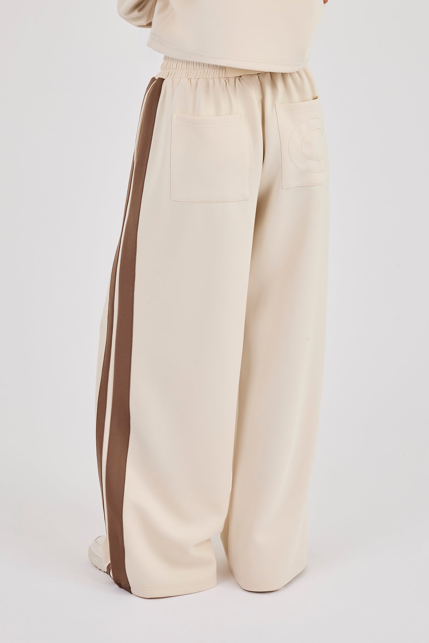 Baggy Taping Jogger - Off White