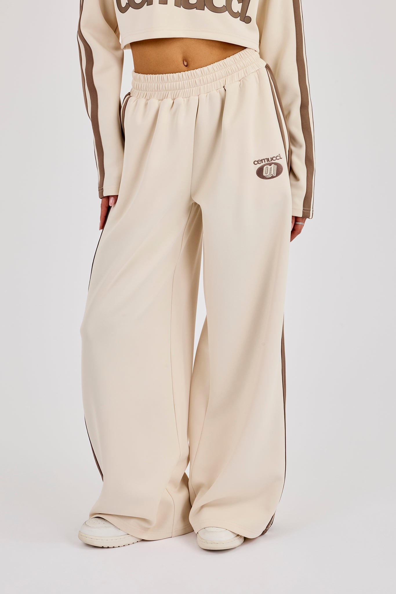 Baggy Taping Jogger - Off White