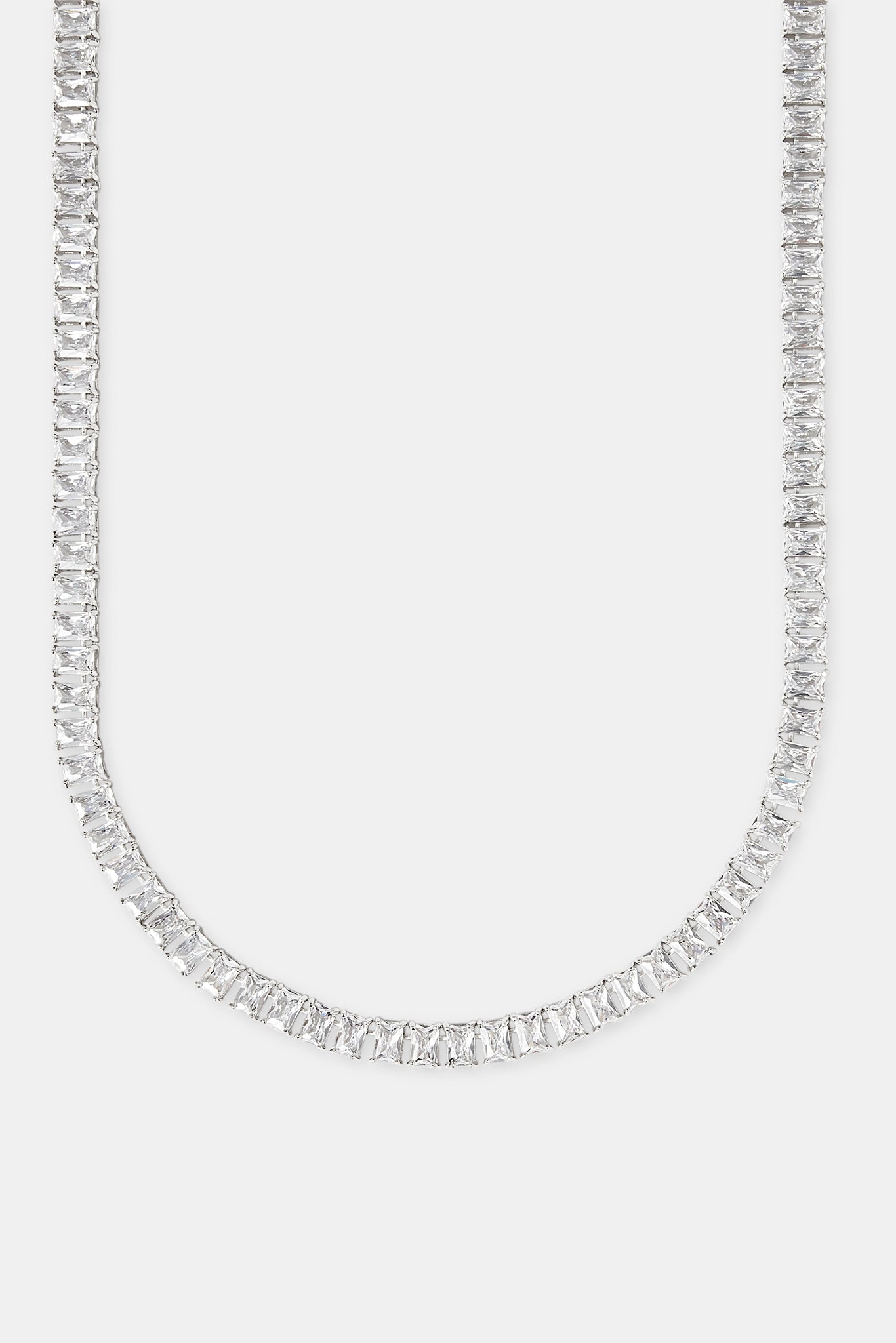 Iced Baguette Stone Tennis Chain - 6mm