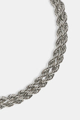 Double Rope Bracelet - 6mm - White