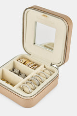 Cernucci Jewellery Travel Case - Beige