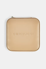 Cernucci Jewellery Travel Case - Beige