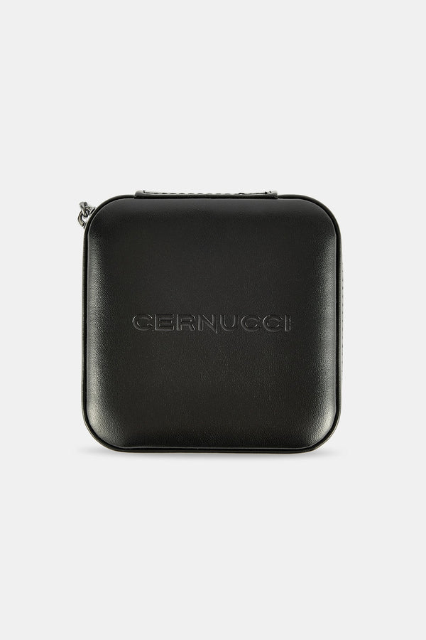 Cernucci Jewellery Travel Case - Black