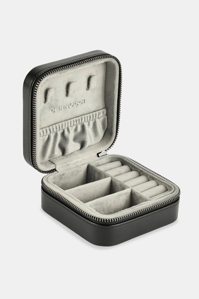 Cernucci Jewellery Travel Case - Black