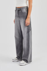 Baggy Carpenter Jean - Washed Grey