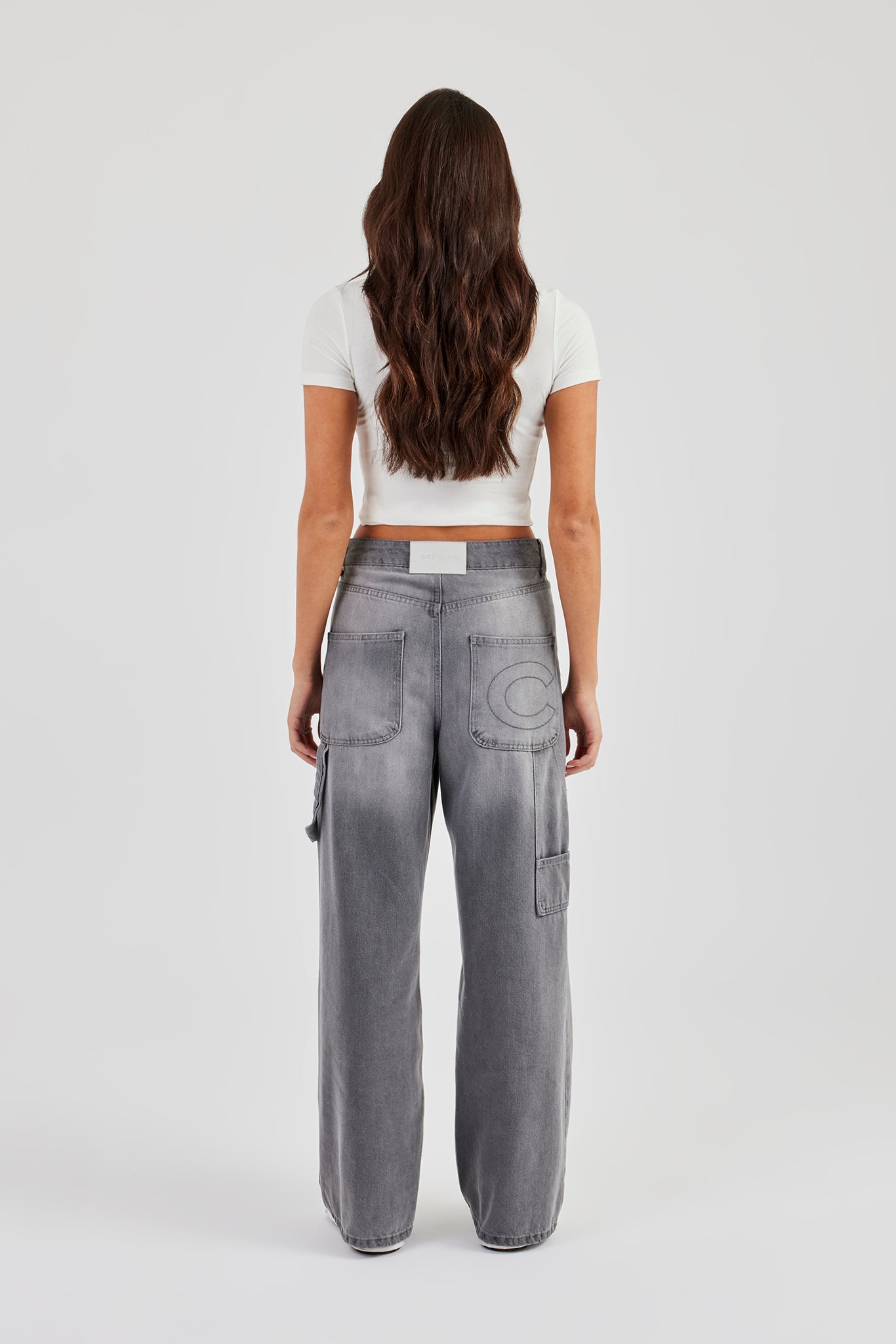 Baggy Carpenter Jean - Washed Grey