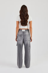 Baggy Carpenter Jean - Washed Grey