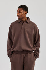 Rugby Sweater - Coffee