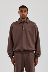 Rugby Sweater - Coffee