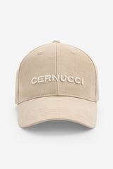 Cernucci Embroidered Cap - Latte