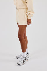 Embroidered Short - Butter Yellow