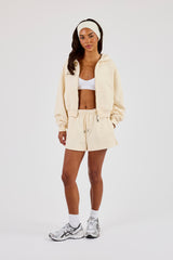 Embroidered Short - Butter Yellow