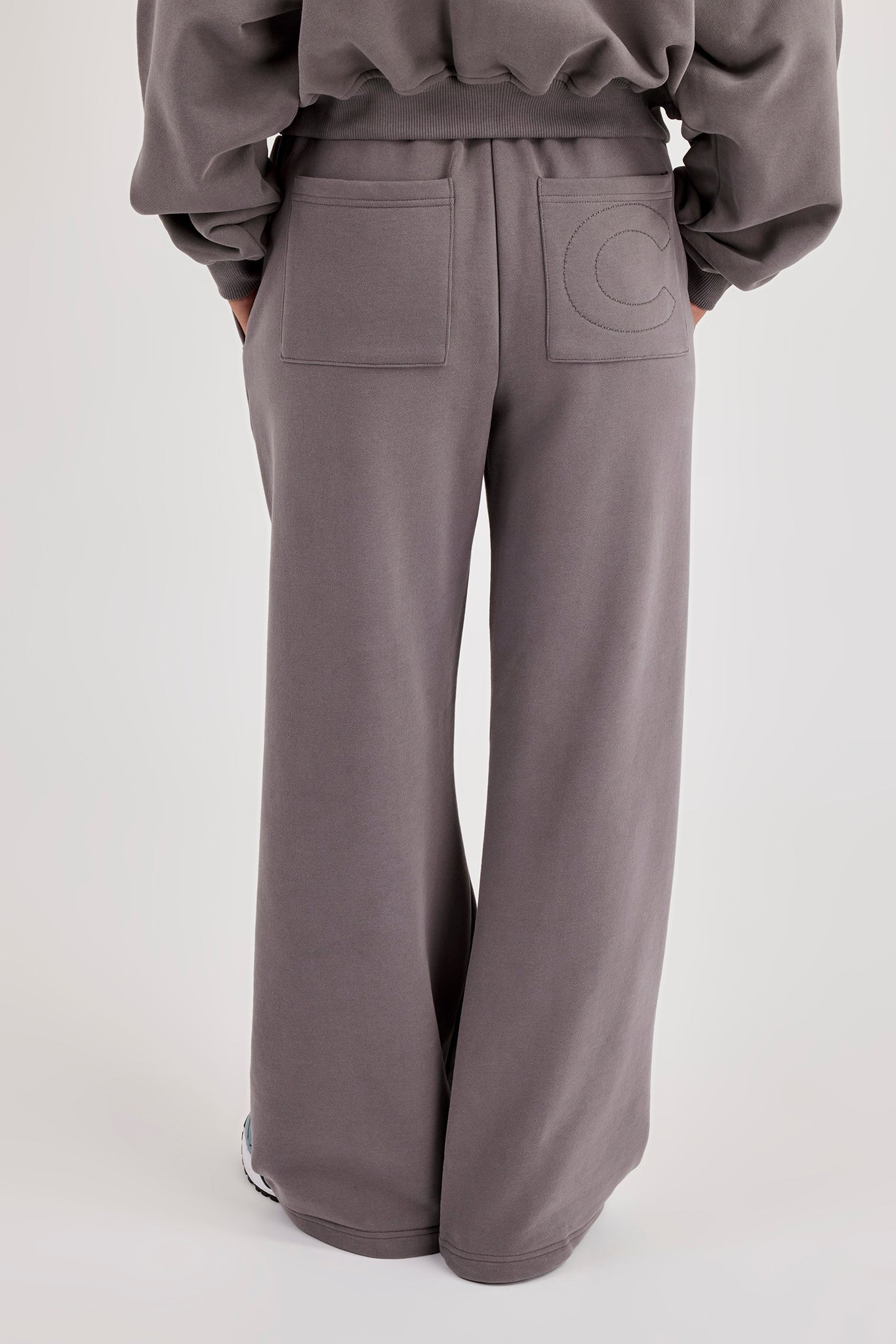 Wide Leg Jogger - Onyx Mist