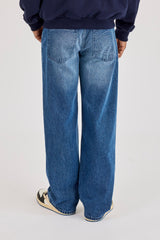 Mens Relaxed Jean - Mid Blue