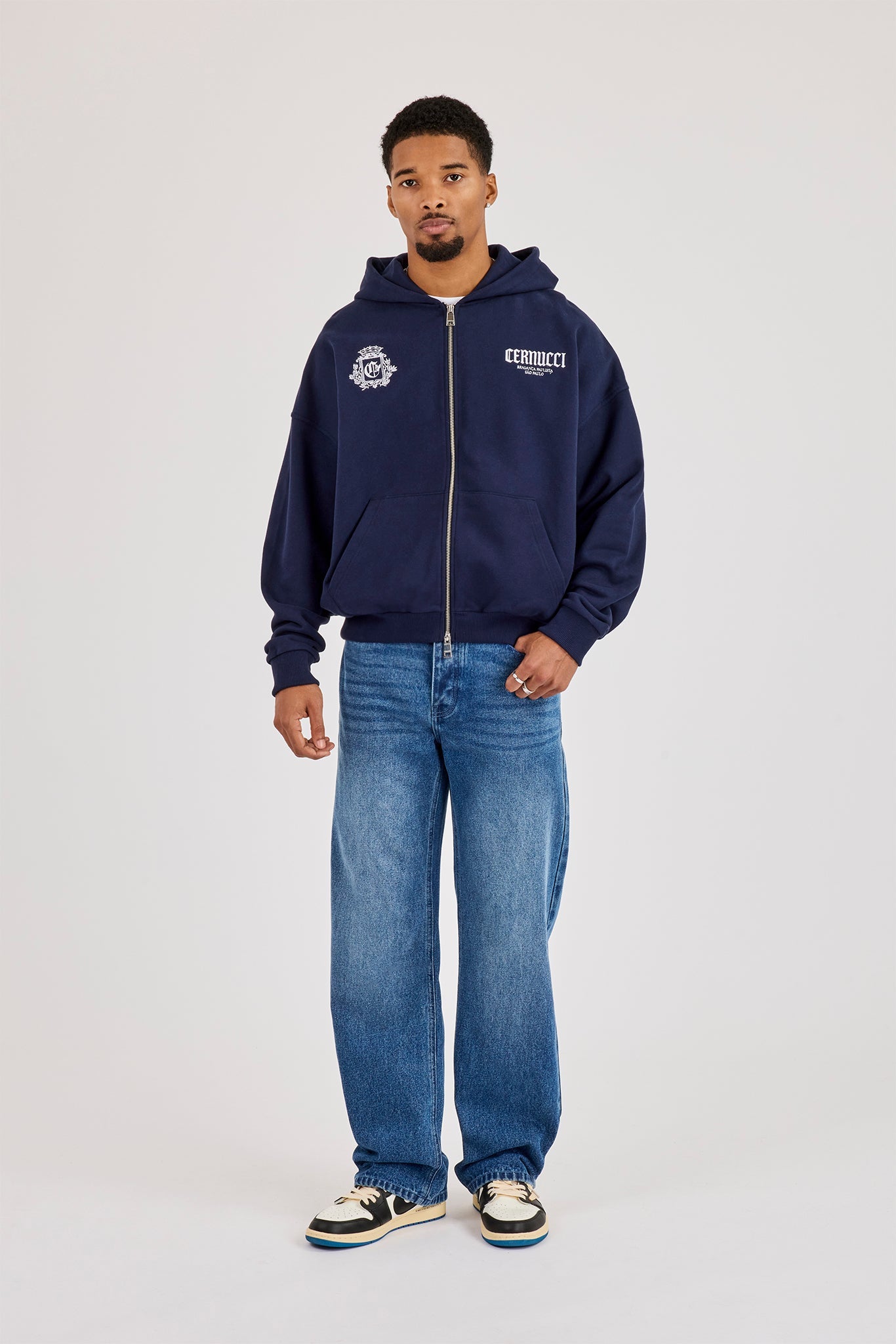 Mens Relaxed Jean - Mid Blue