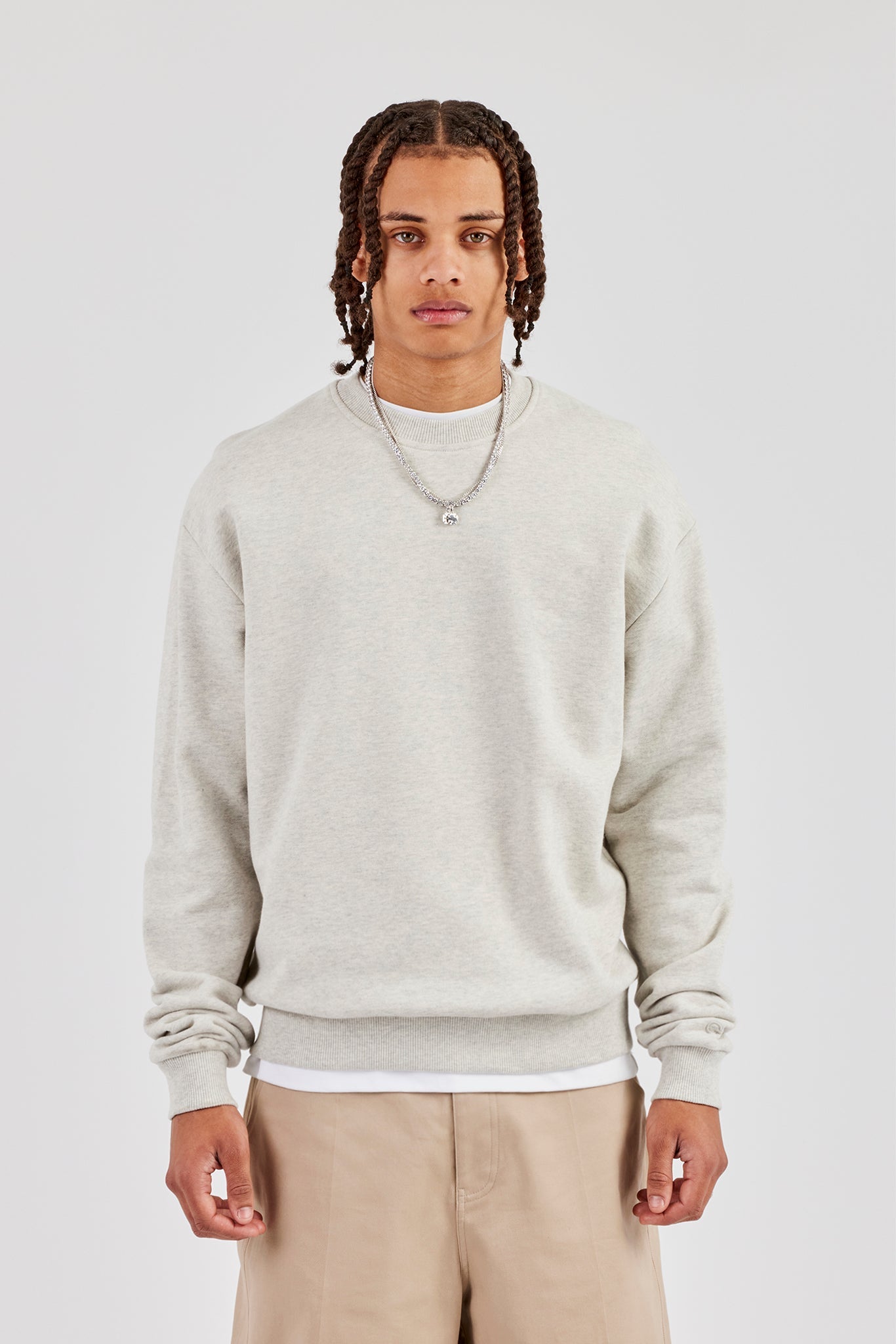 Cernucci Sweatshirt - Ash Grey