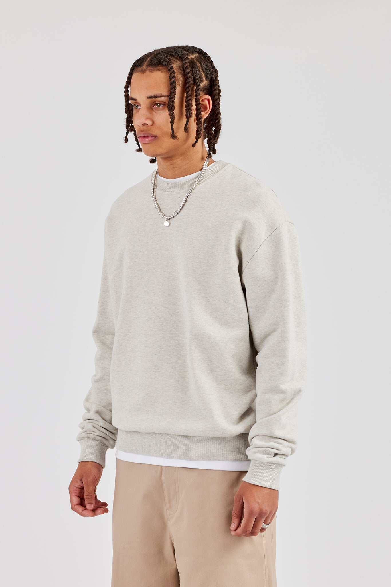 Cernucci Sweatshirt - Ash Grey