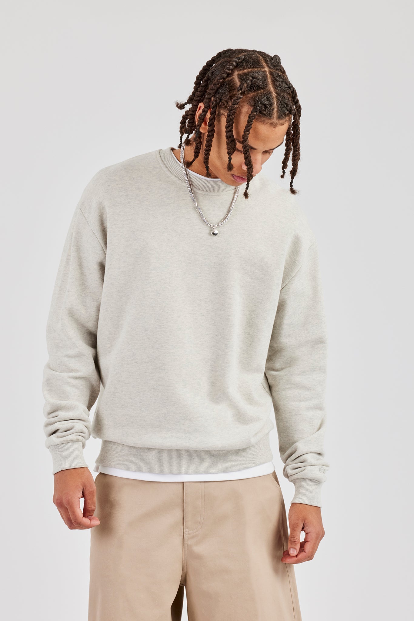 Cernucci Sweatshirt - Ash Grey