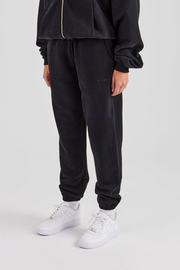 Womens Cuffed Jogger - Black