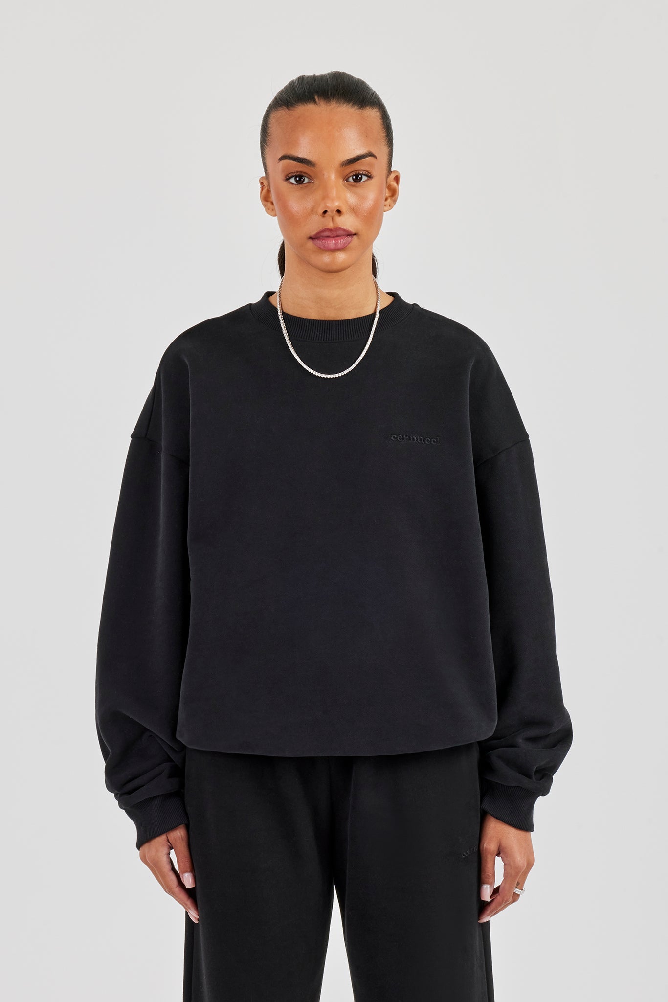 Oversized Sweater - Black