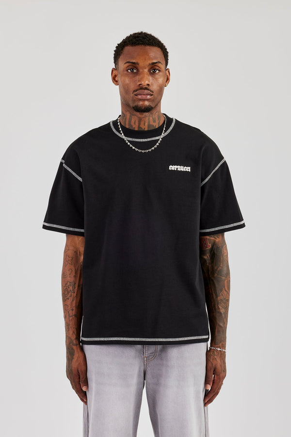 Eagle 86 Oversized T-Shirt - Black