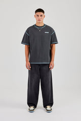 Eagle 86 Oversized T-Shirt - Charcoal