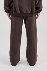 Wide Leg Jogger - Coffee